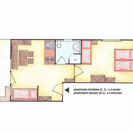 Pension Cerny Jezdec Lednice Exterior photo