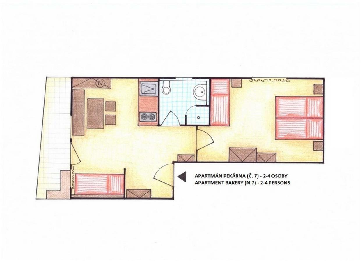 Cerny Jezdec Apartment Lednice